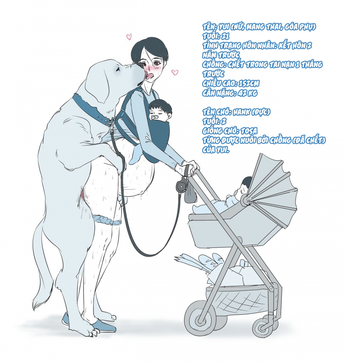 Đọc truyện hentai Di chúc của chồng - Oneshot