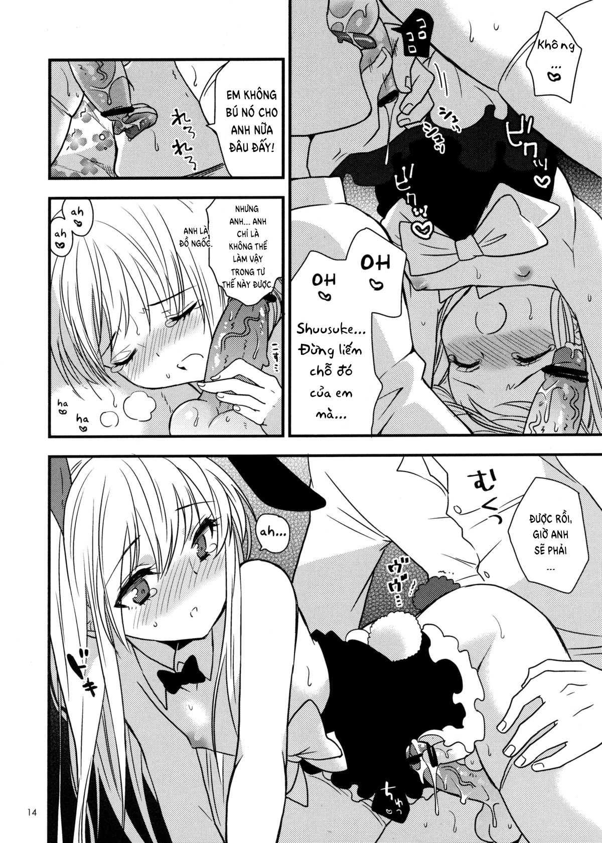 Đọc truyện hentai Hyper Usagi Mode!! - Oneshot