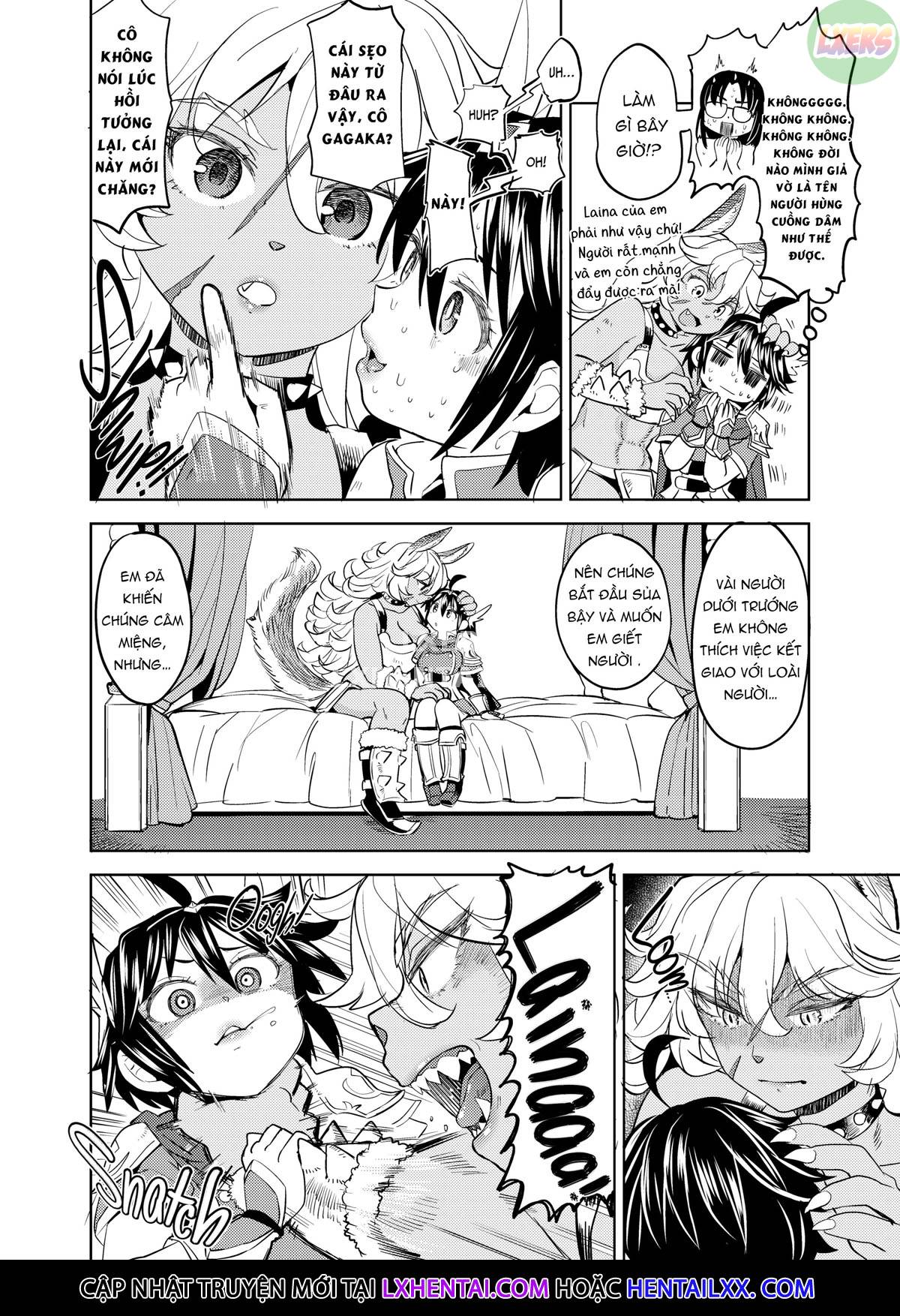 Đọc truyện hentai Tái sinh thành một nữ anh hùng có 5 người vợ quỷ - Chap 1