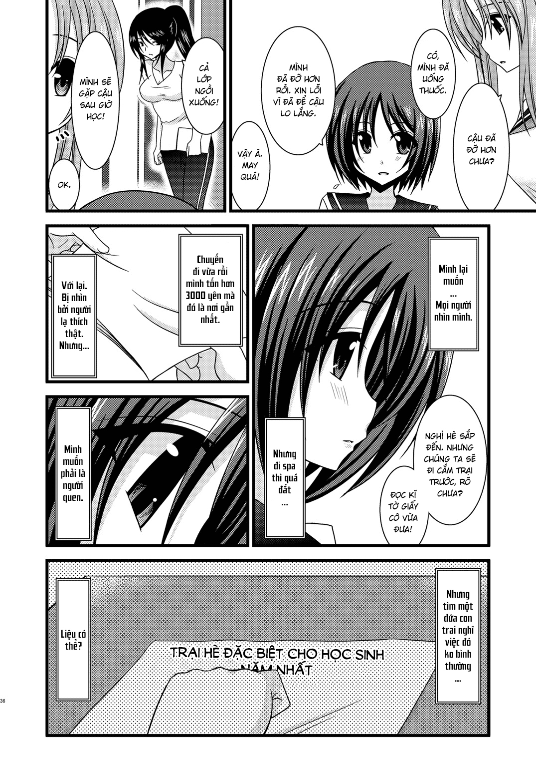 Đọc truyện hentai Cô gái thích khoả thân - Chap 3