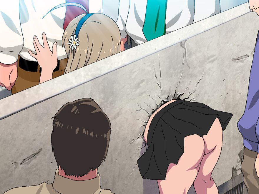 Đọc truyện hentai Kabe ni Hamatte Ugokenai! - Artist CG Ảnh động