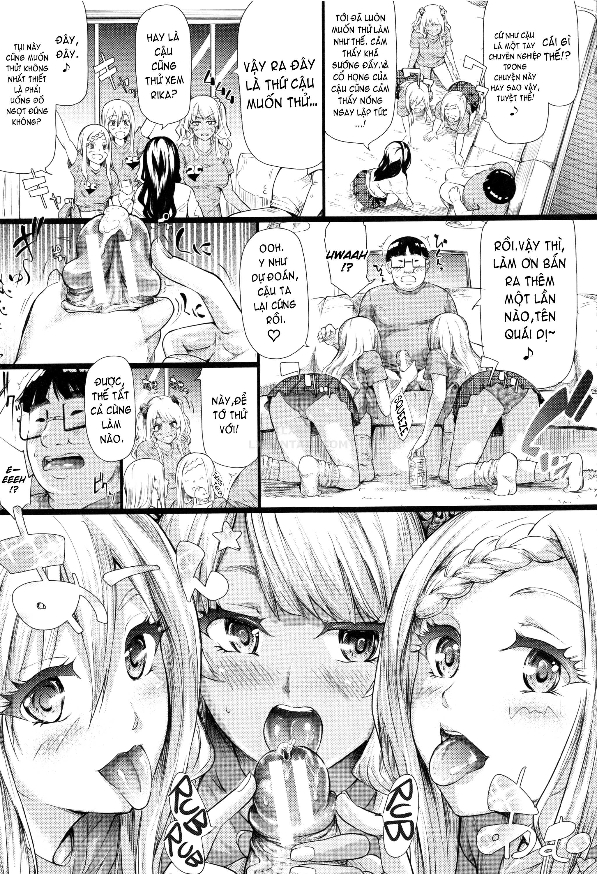 Đọc truyện hentai Gal Tomo Harem - Chap 4 - [END]