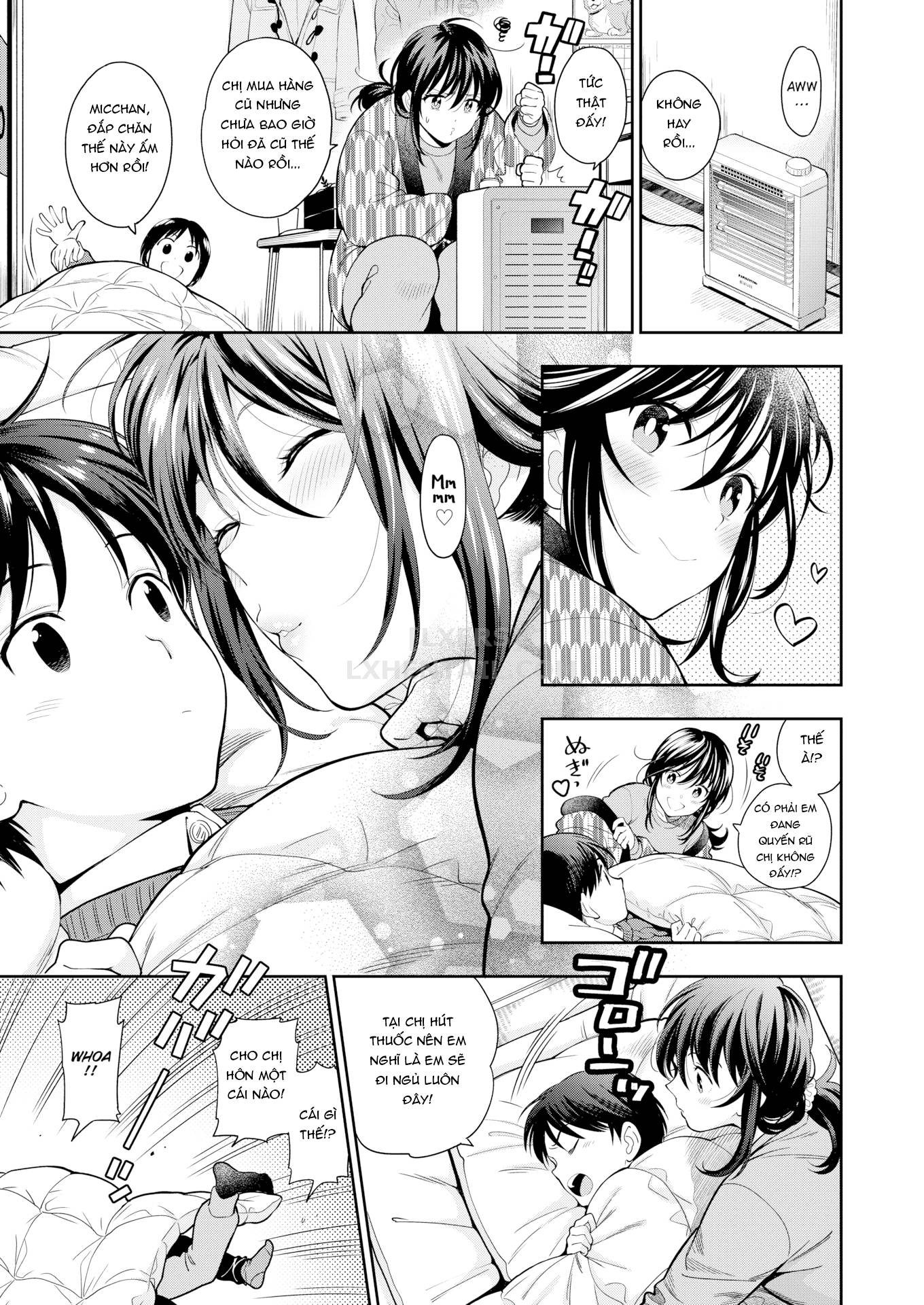 Đọc truyện hentai Doutei Otouto to Bitch Ane - Chap 8