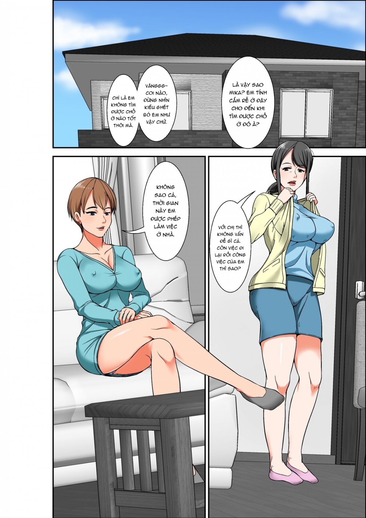 Đọc truyện hentai Mẹ và dì - Chap 1