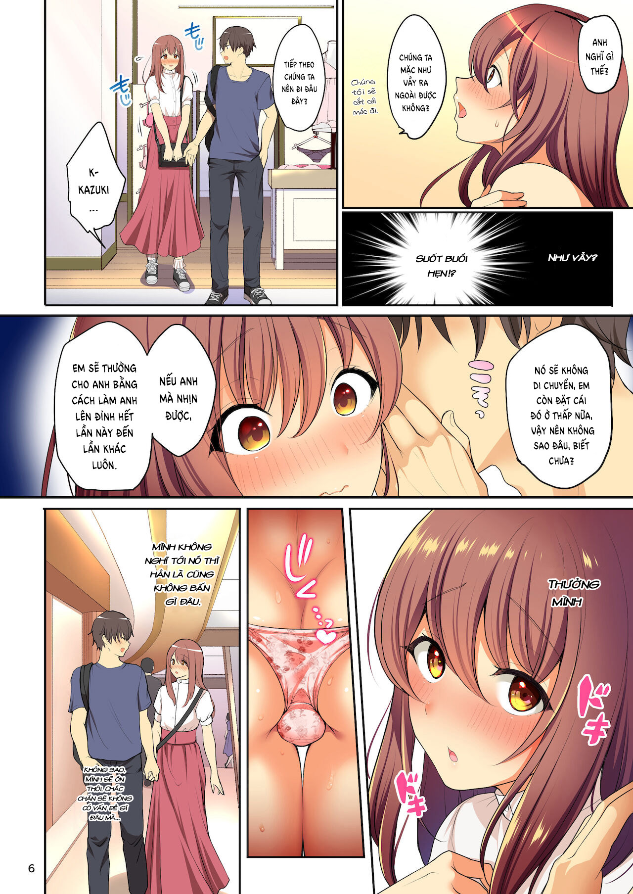 Đọc truyện hentai Senpai no Oppai ~Josou Date Hen~ - Oneshot.