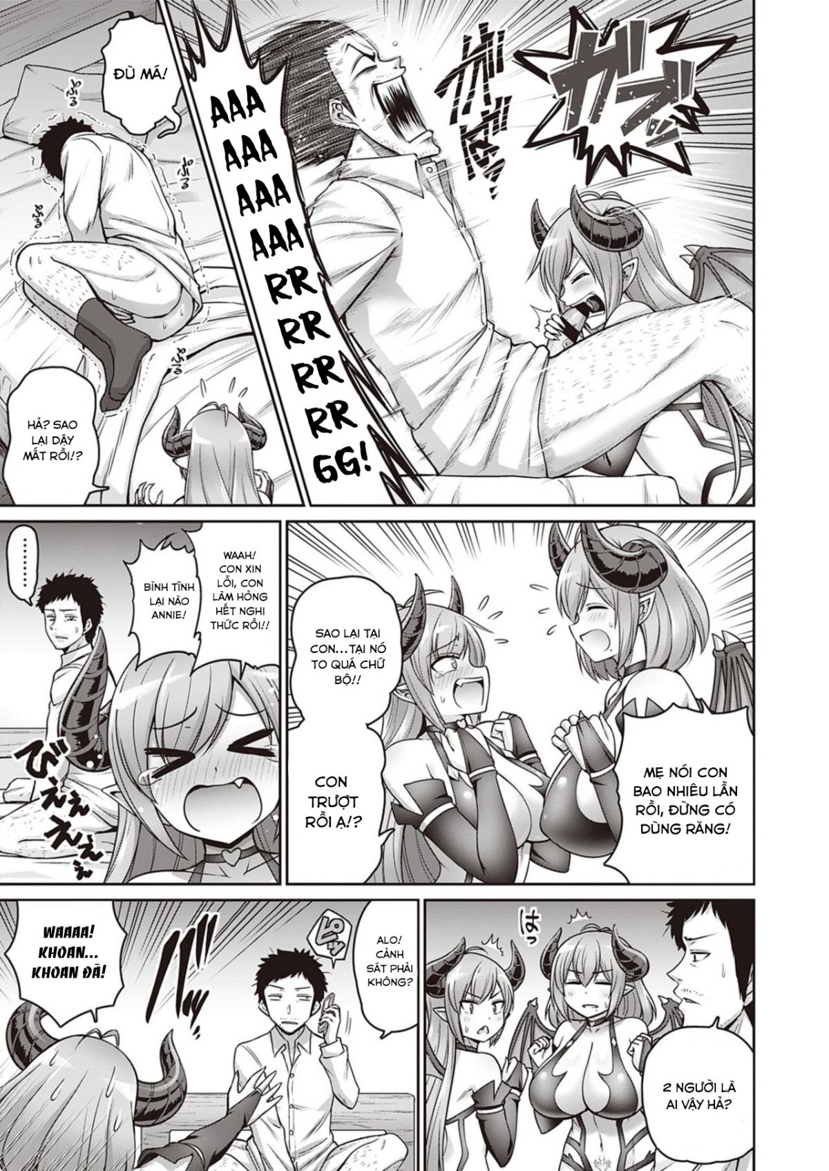 Đọc truyện hentai Nghi lễ trưởng thành của mẹ con mị quỷ - Oneshot