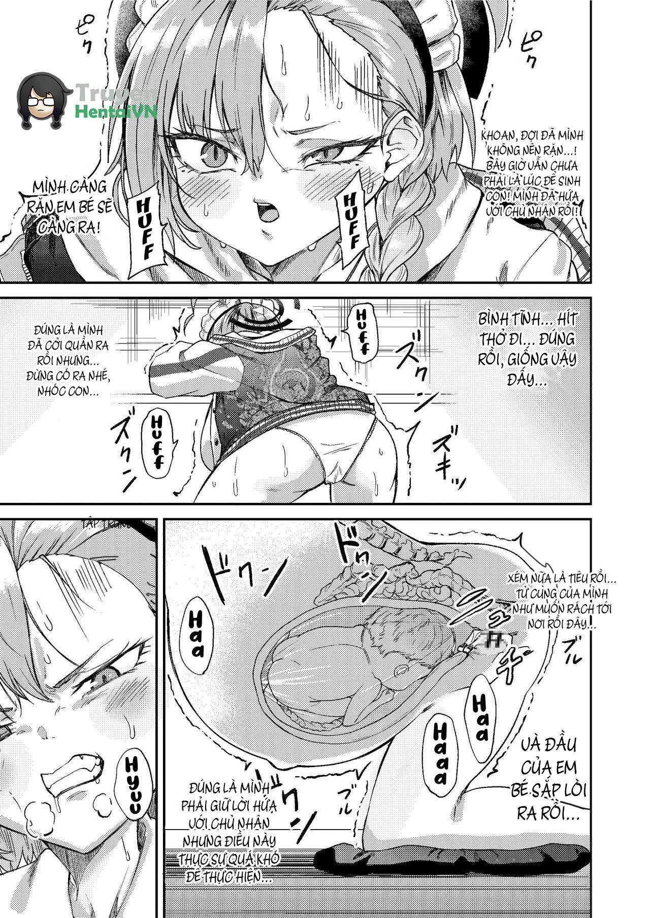 Đọc truyện hentai Sensei Wari Umarechau (Blue Archive) - Oneshot