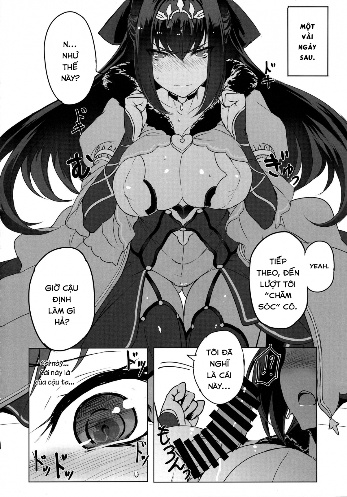 Đọc truyện hentai Tôi thử hỏi Skadi-sama về làm tình. - Oneshot