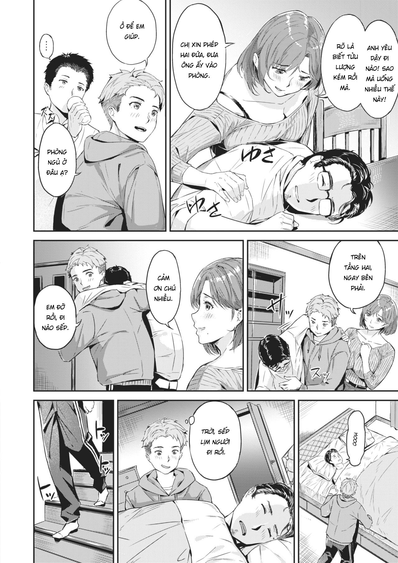 Đọc truyện hentai Vợ sếp để em lo - Oneshot