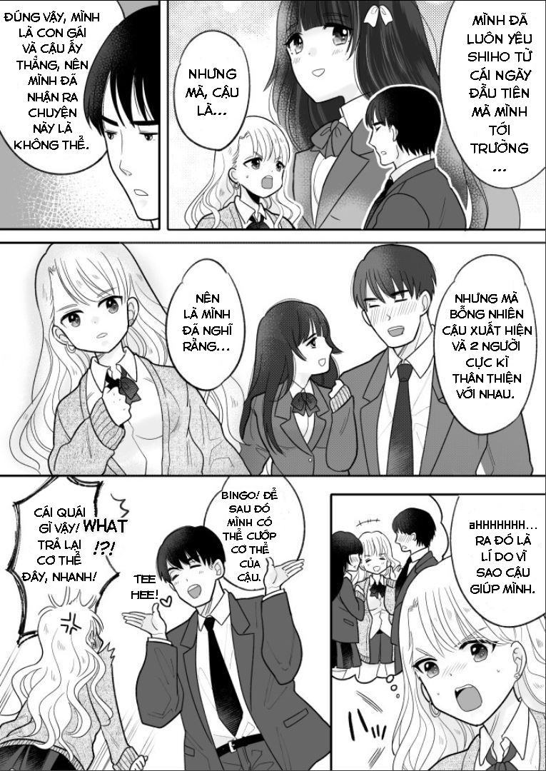 Đọc truyện hentai Câu chuyện về việc tôi đã hoán đổi cơ thể với một gyaru dễ thương và bị địt bởi thằng bạn thân - Oneshot