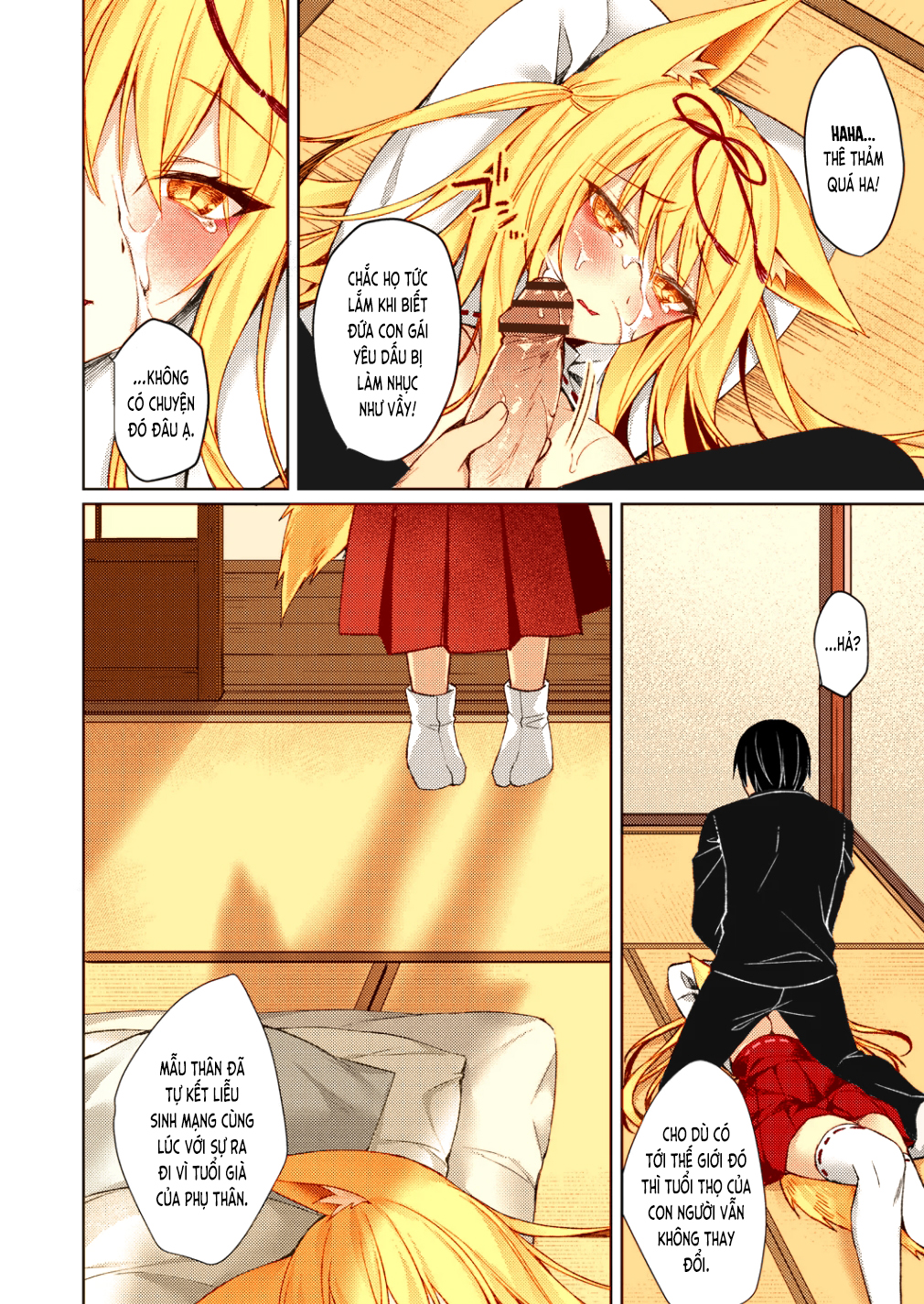 Đọc truyện hentai Làm rễ hồ ly - Oneshot