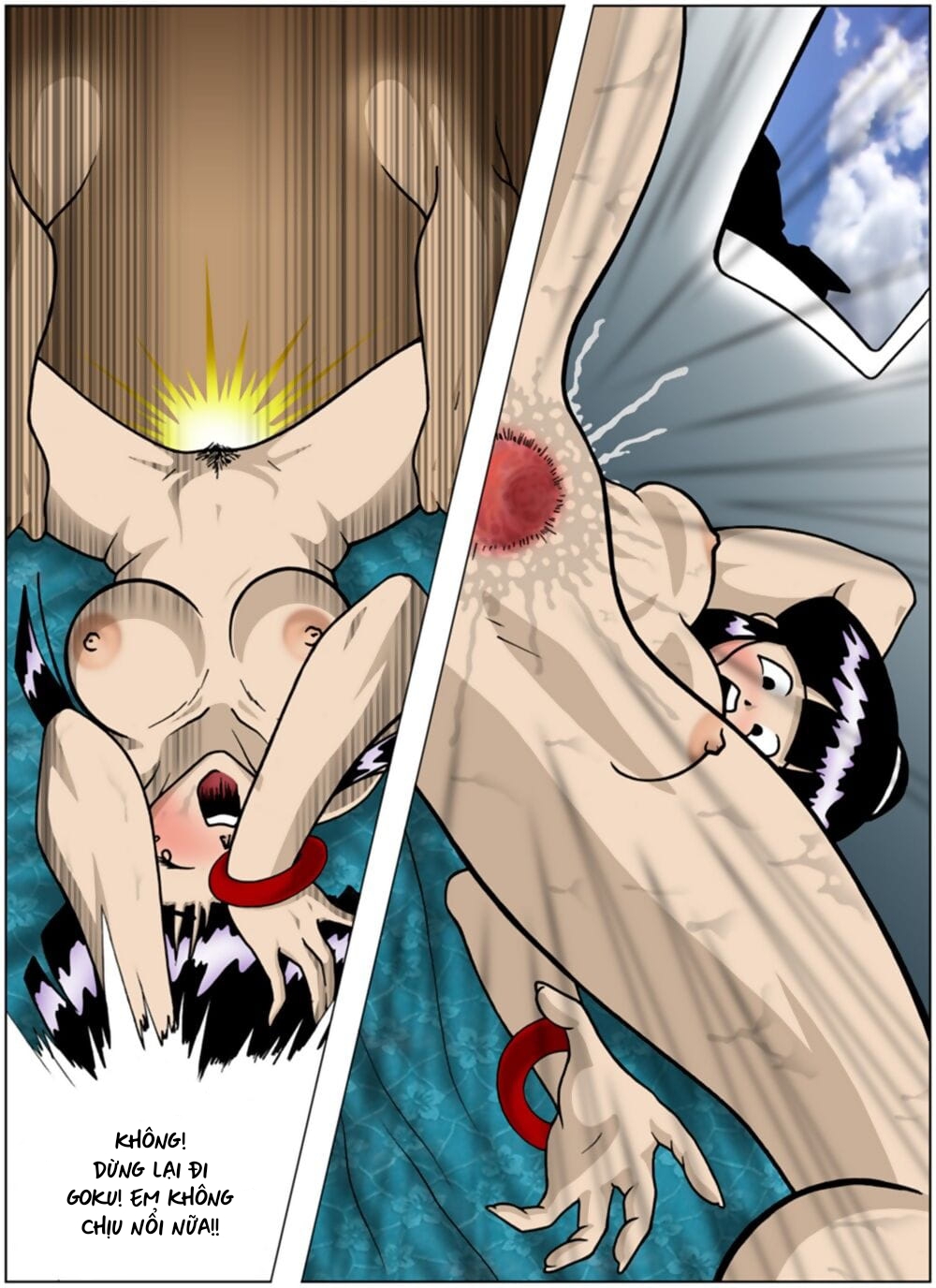 Đọc truyện hentai Giờ mới biết trước ngày đánh với cell goku luyện tập thế nào - Chap 1