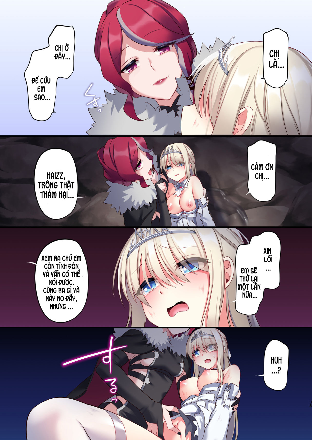 Đọc truyện hentai Noroi no Yubiwa de Game Over + Omake CG - Chap 2: sếch tàn bạo