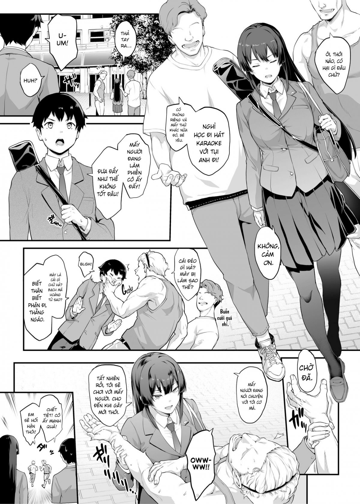 Đọc truyện hentai Kendoubu Shushou de Osananajimi no Bijin de Tsuyoi Boku no Kanojo ga, Charao ni Assari Otosareru Wake ga Nai - Oneshot
