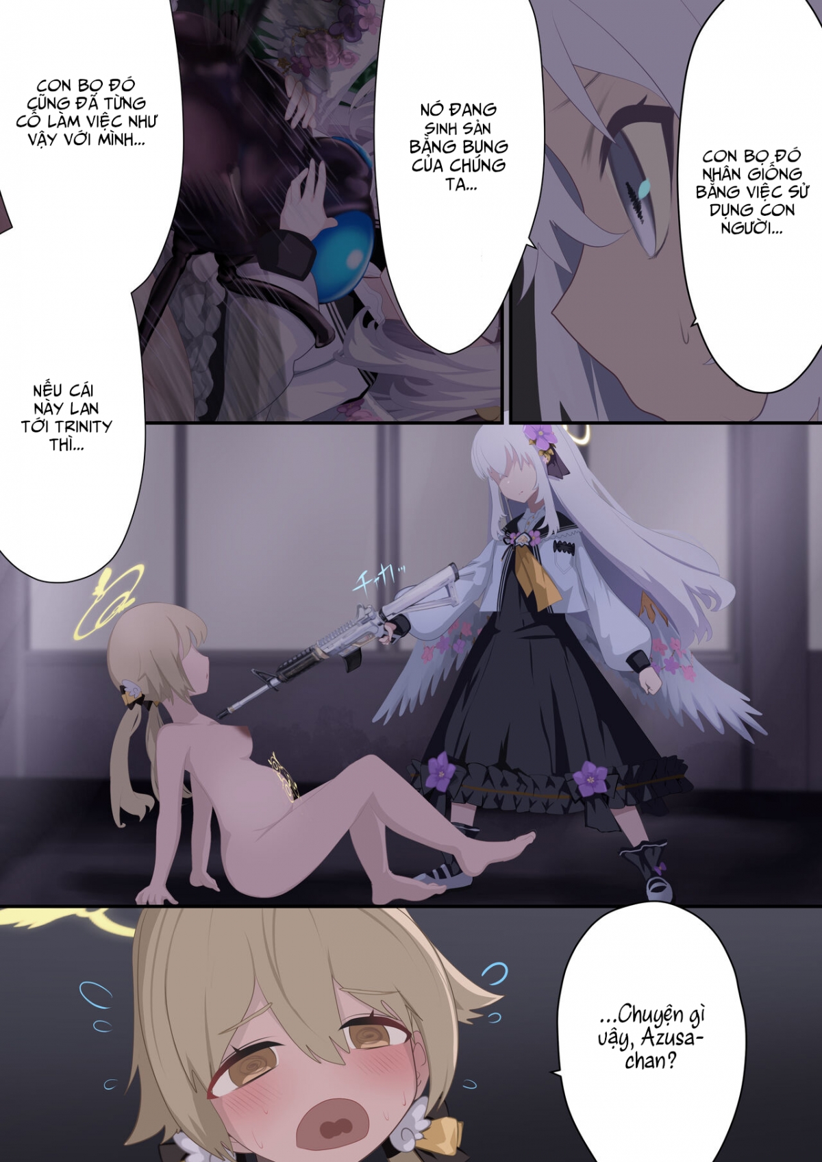 Đọc truyện hentai Tenshi no Wa - Oneshot