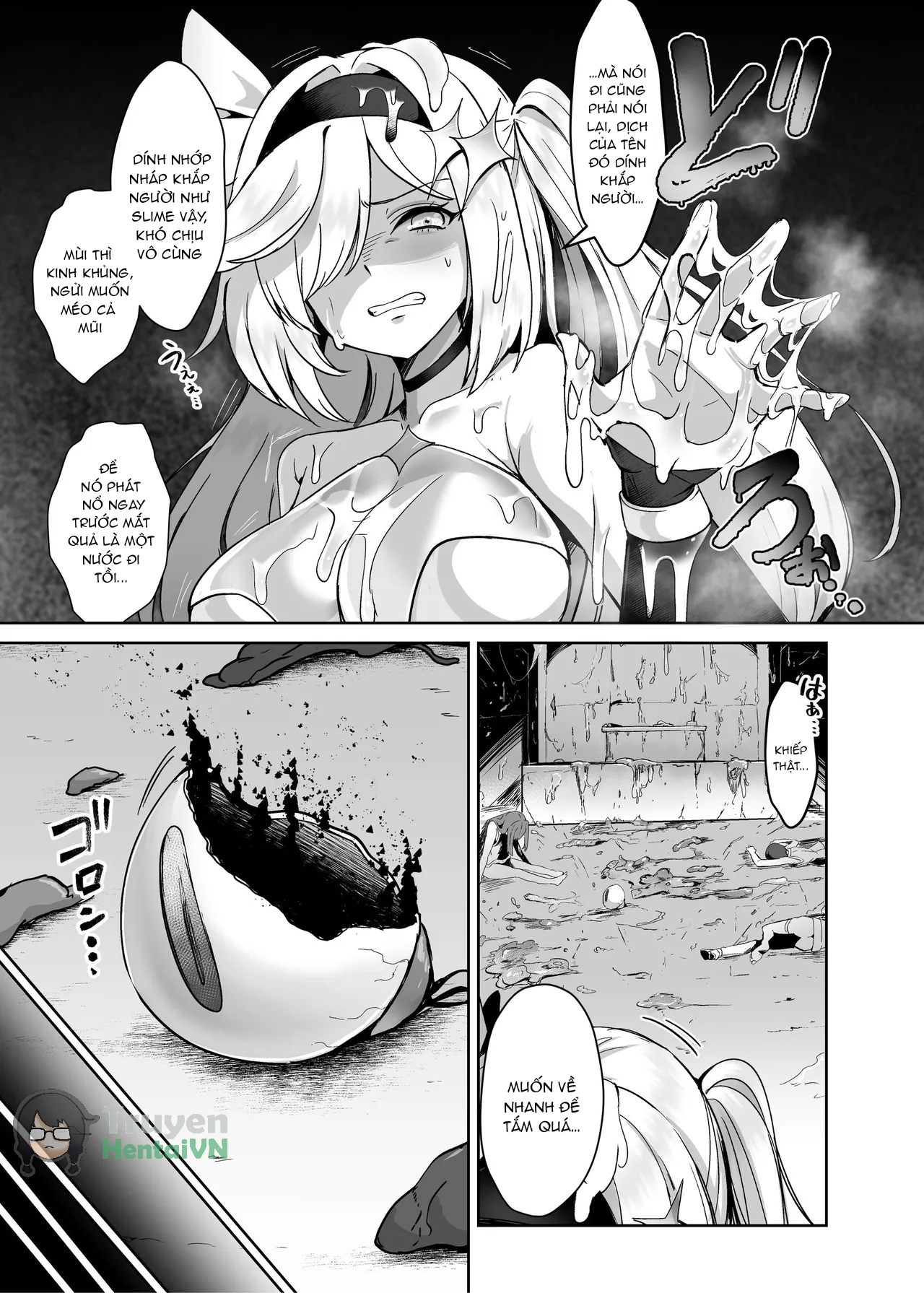 Đọc truyện hentai Mahou Shoujo Saint Lily Dankon ~Futanari o Hayasareta Mahou Shoujo ga Chinpo-gurui ni Ochiru Made~ - Oneshot