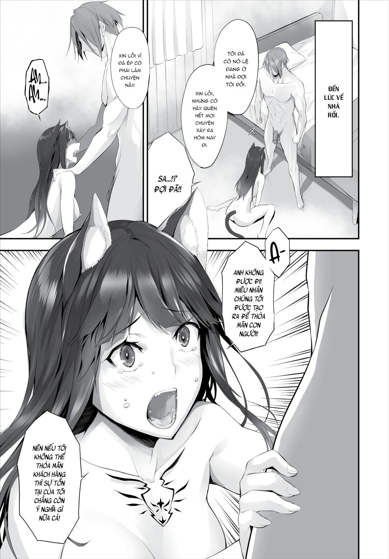 Đọc truyện hentai Nô lệ tai mèo - Chap 10