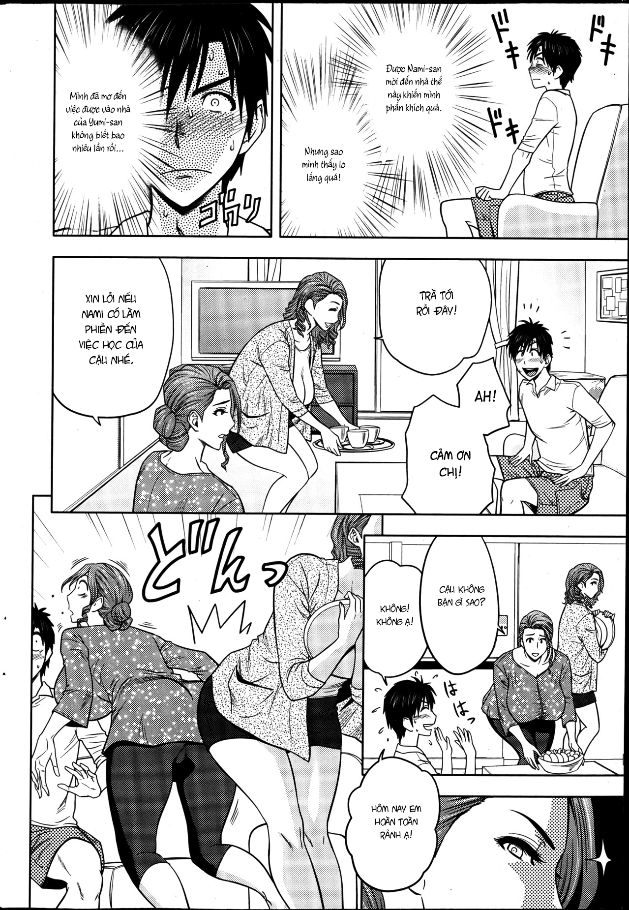 Đọc truyện hentai Lái máy bay song sinh - Chap 3 - Dụ dỗ