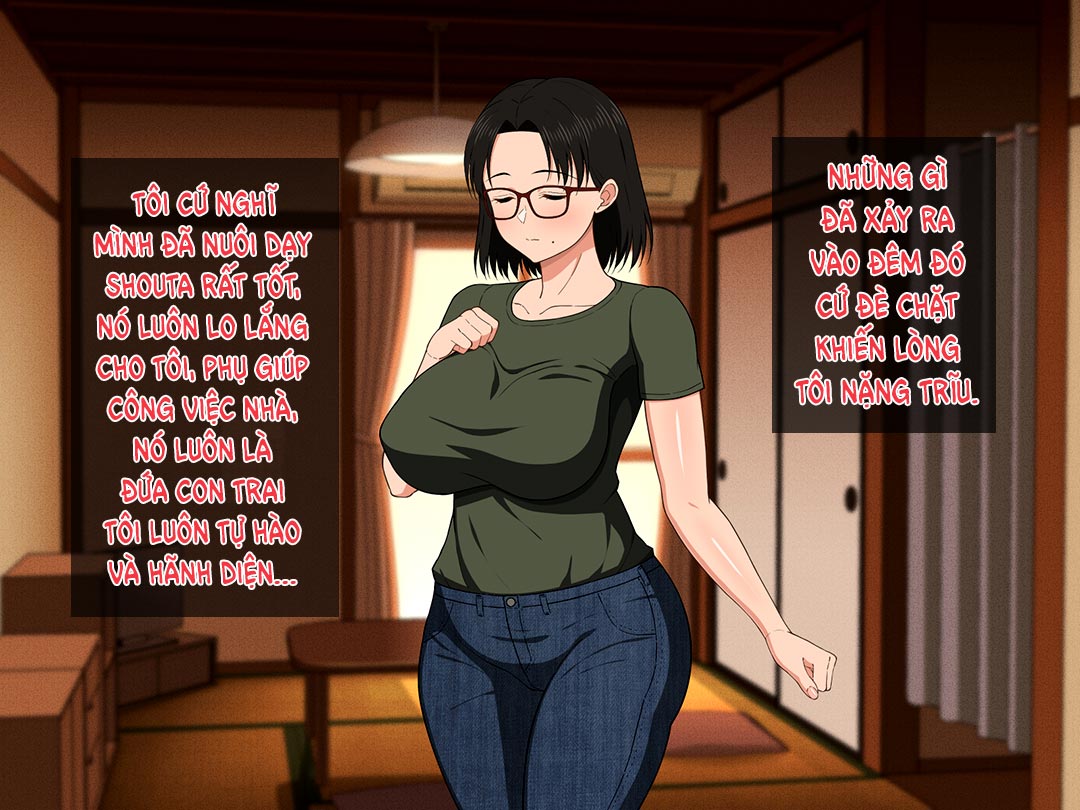 Đọc truyện hentai Khao khát người mẹ vú bự trong căn phòng nhỏ - Chap 1