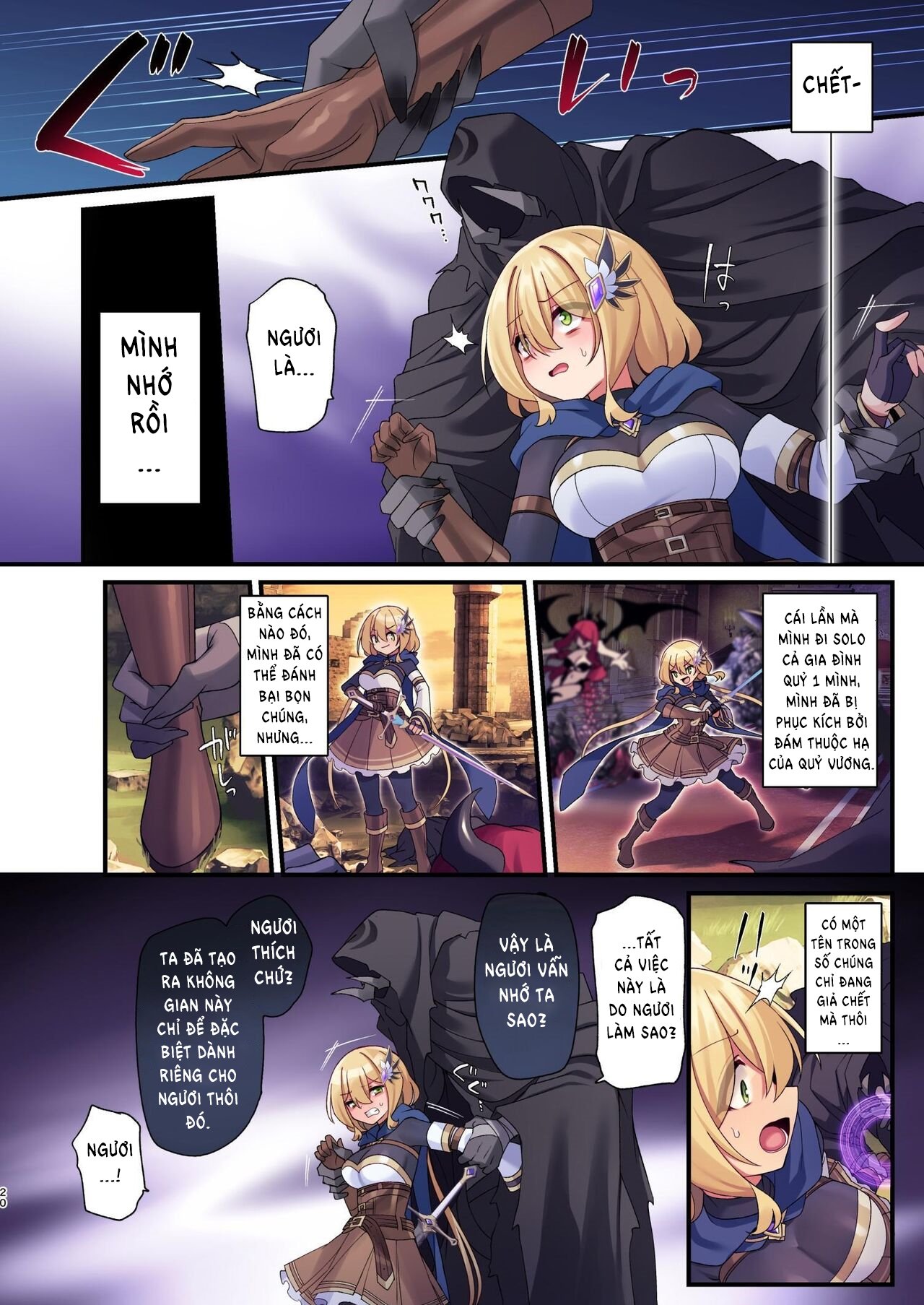 Đọc truyện hentai Chuyến phiêu lưu của anh hùng-chan đã đi đến hồi kết - Oneshot