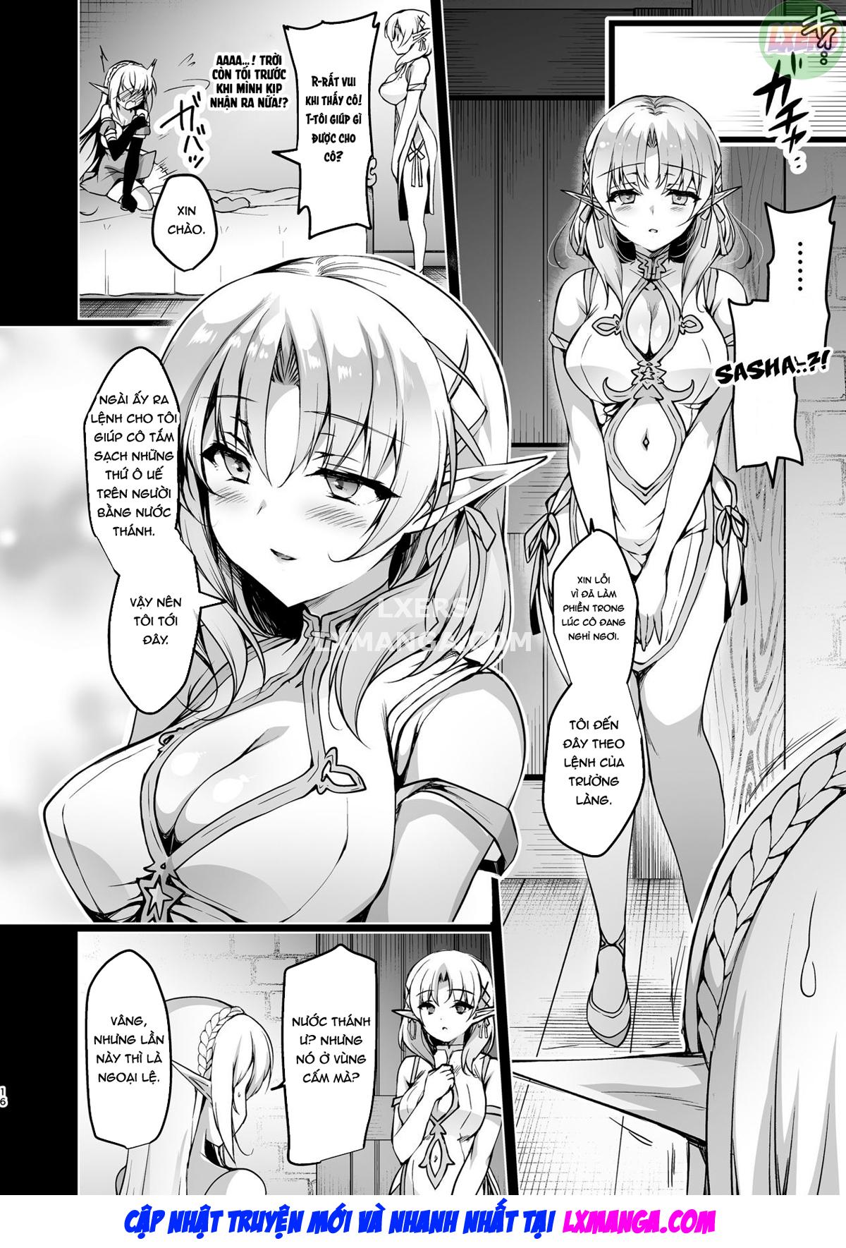 Đọc truyện hentai Elf ni Inmon o Tsukeru Hon - Chap 3 - LEVEL:3