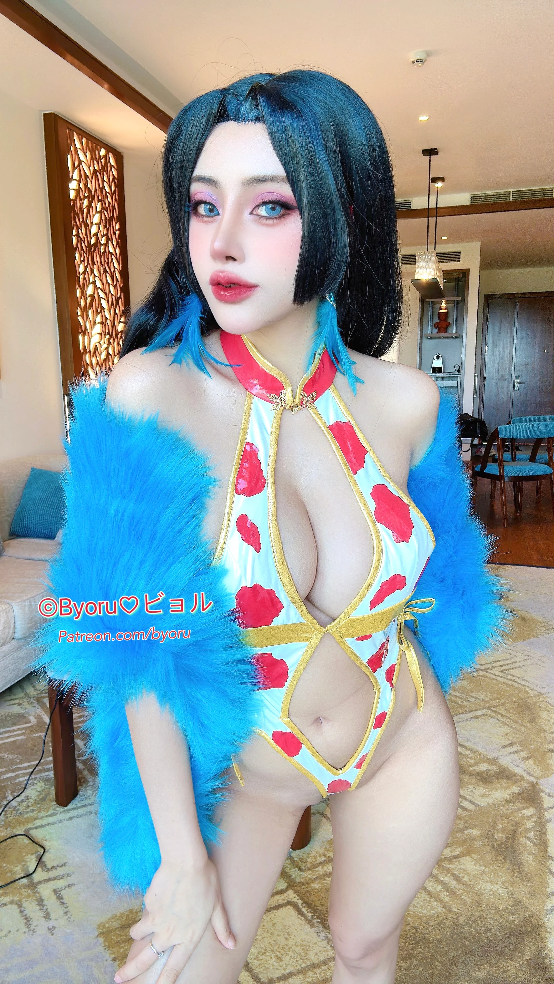 Đọc truyện hentai Tuyển tập Albums siêu phẩm Cosplay - Chap 67 - Byoru-Boa Salome swimsuit