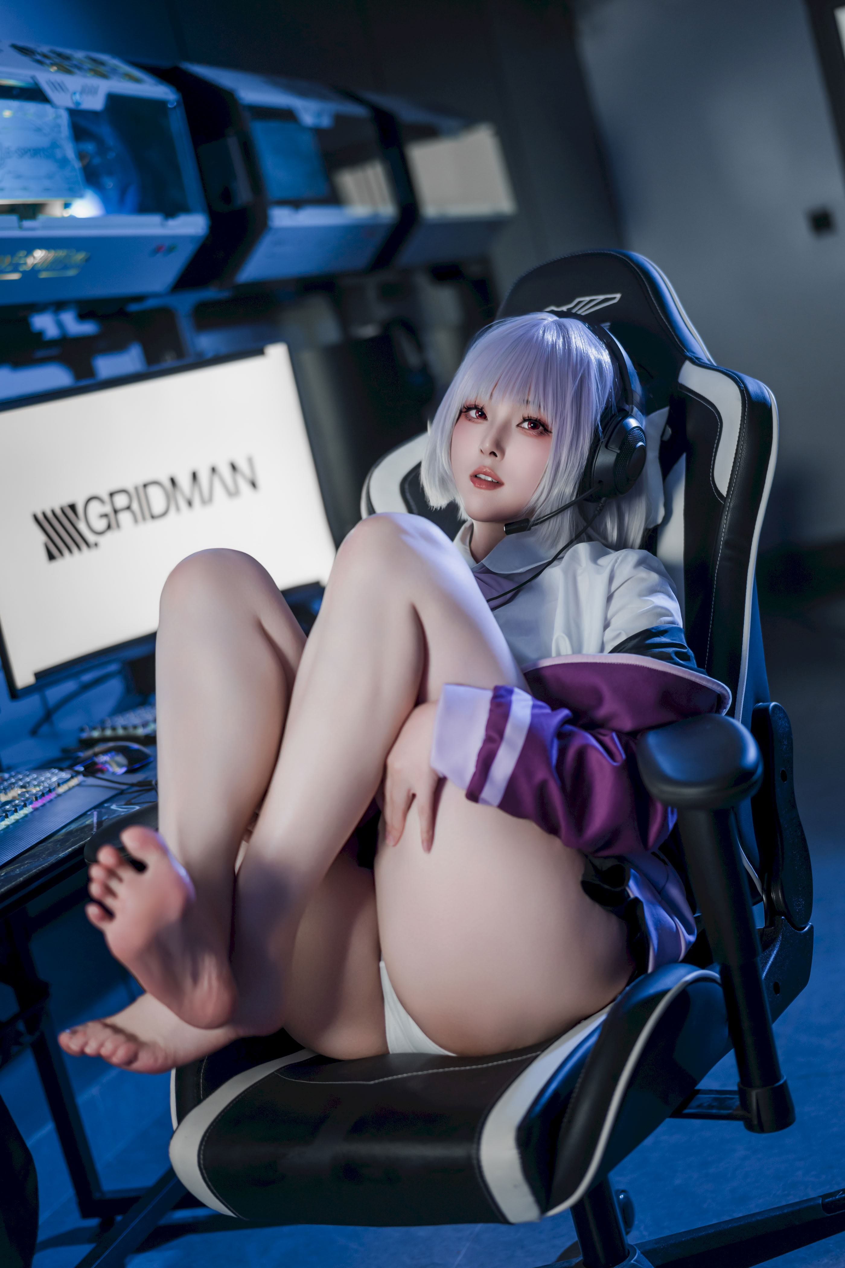 Đọc truyện hentai Tuyển tập Albums siêu phẩm Cosplay - Chap 1432 - Natsuko - GRIDMAN Akane Shinjo