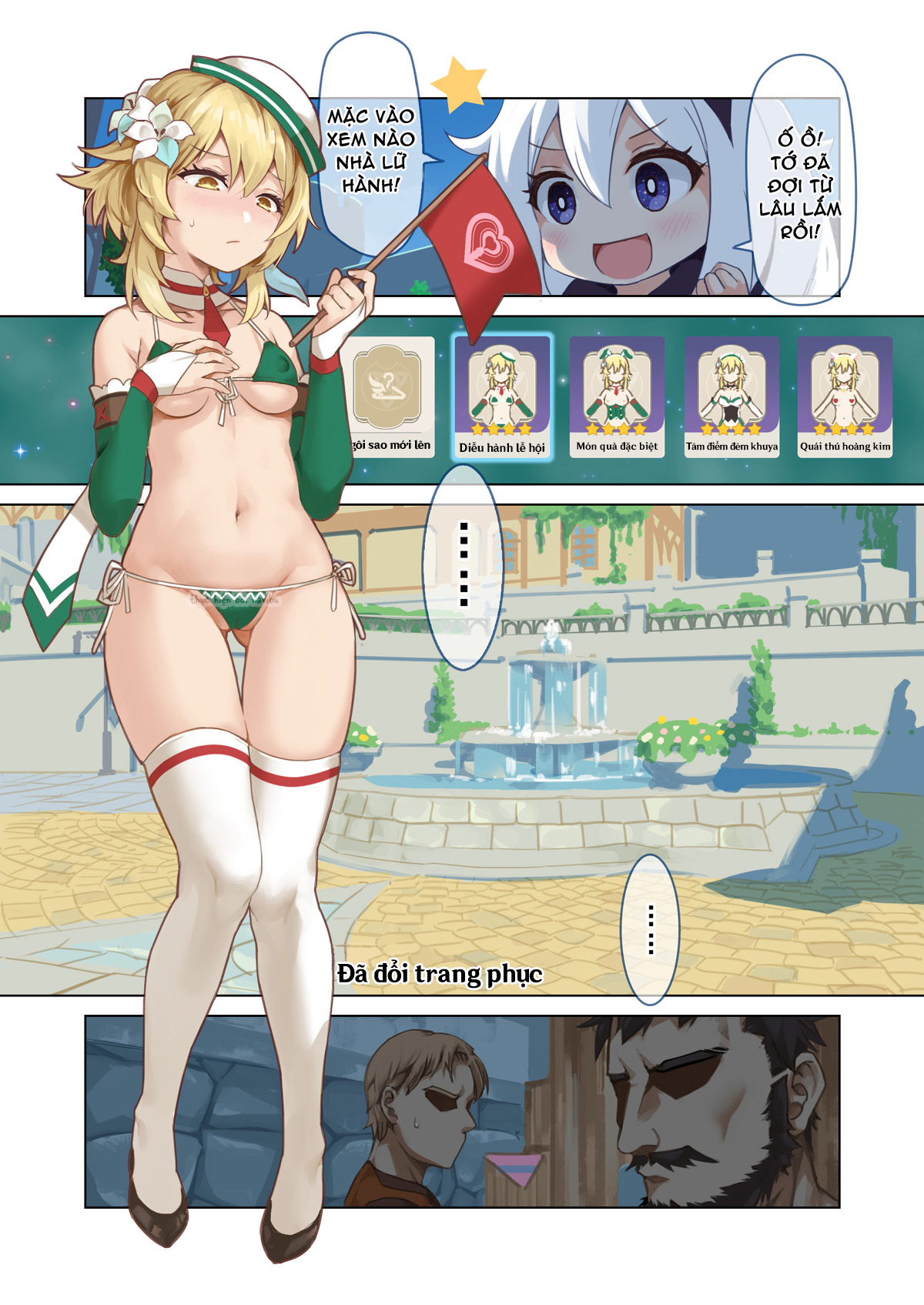 Đọc truyện hentai Lễ hội mùa xuân Mondstadt - Act 1