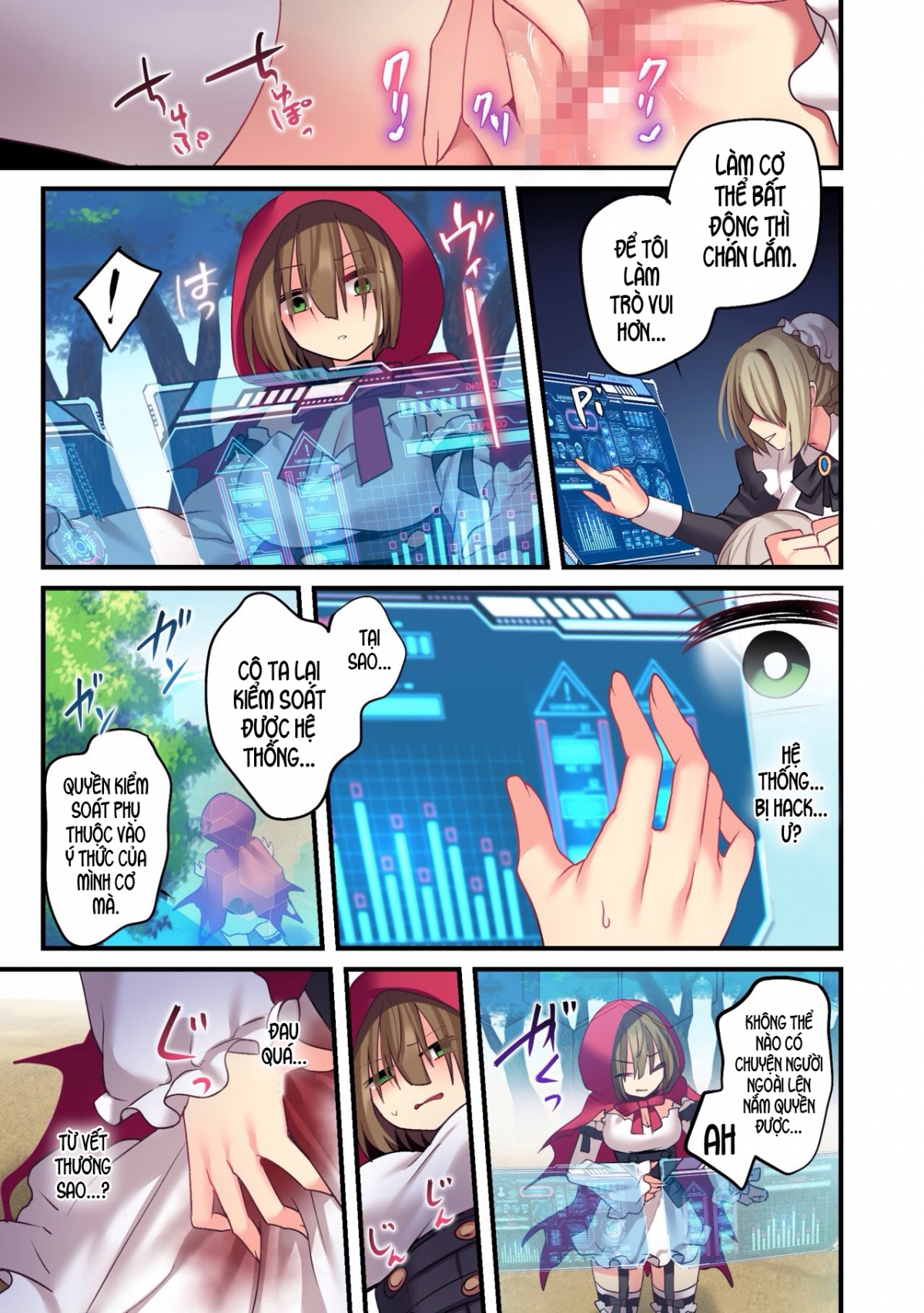 Đọc truyện hentai Cô bé quàng khăn đỏ - Oneshot