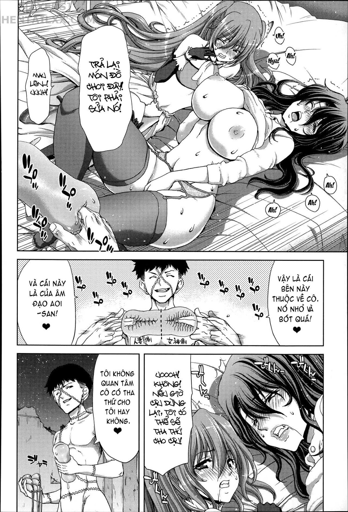 Đọc truyện hentai Mesuochi Z ~Kyousei Ninkatsu Haigou Zukan - Chap 9 - END