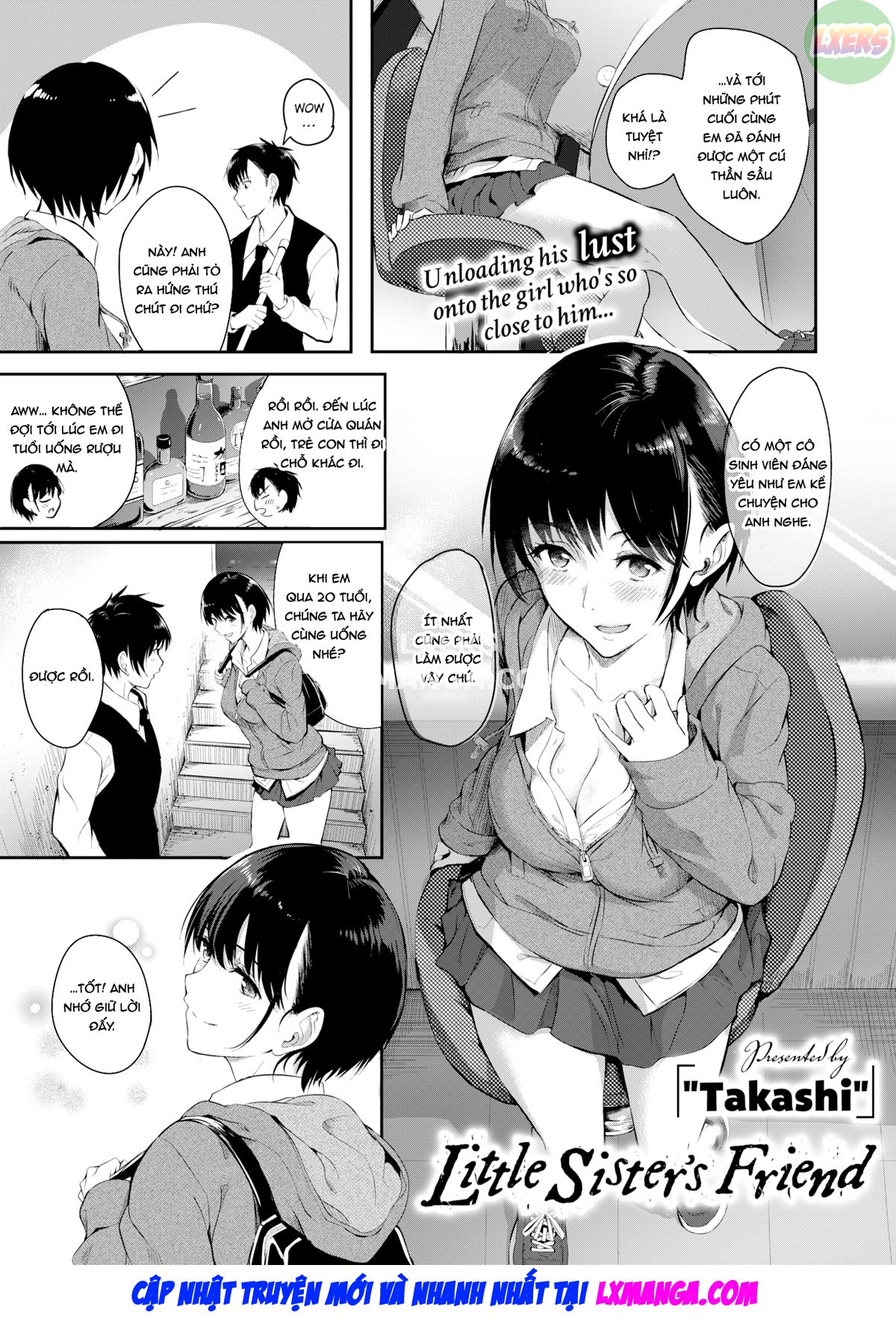 Đọc truyện hentai Bạn của chị gái - Oneshot