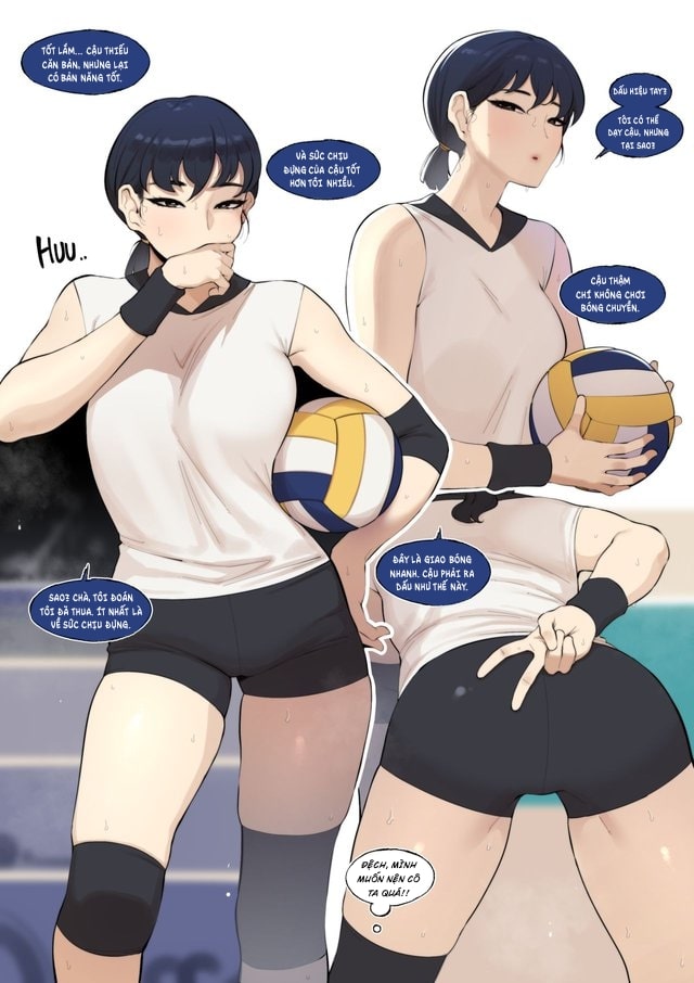 Đọc truyện hentai Chúng ta có thể chịch nếu như cưng thua chứ? - Chap 5. Gái bóng chuyền