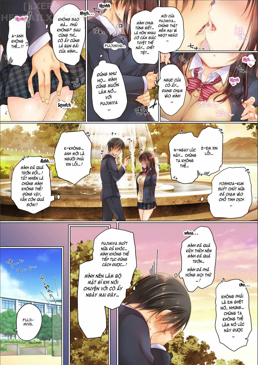 Đọc truyện hentai NTR Graduation Trip - Chap 2