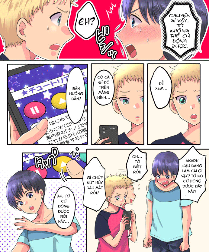 Đọc truyện hentai Trả đũa bằng ứng dụng TSF! - Oneshot