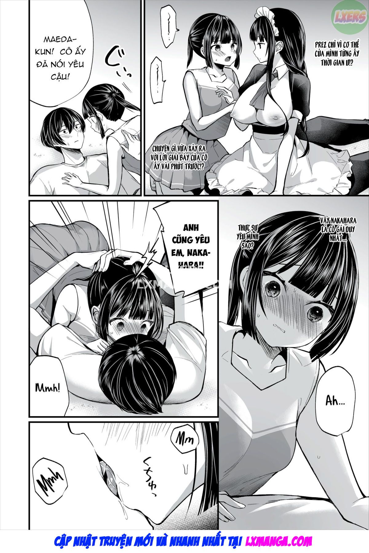 Đọc truyện hentai Gái Ngoan Lớp Tôi Hoá Ra Lại Là Dâm Nữ!? - Chap 12 - END
