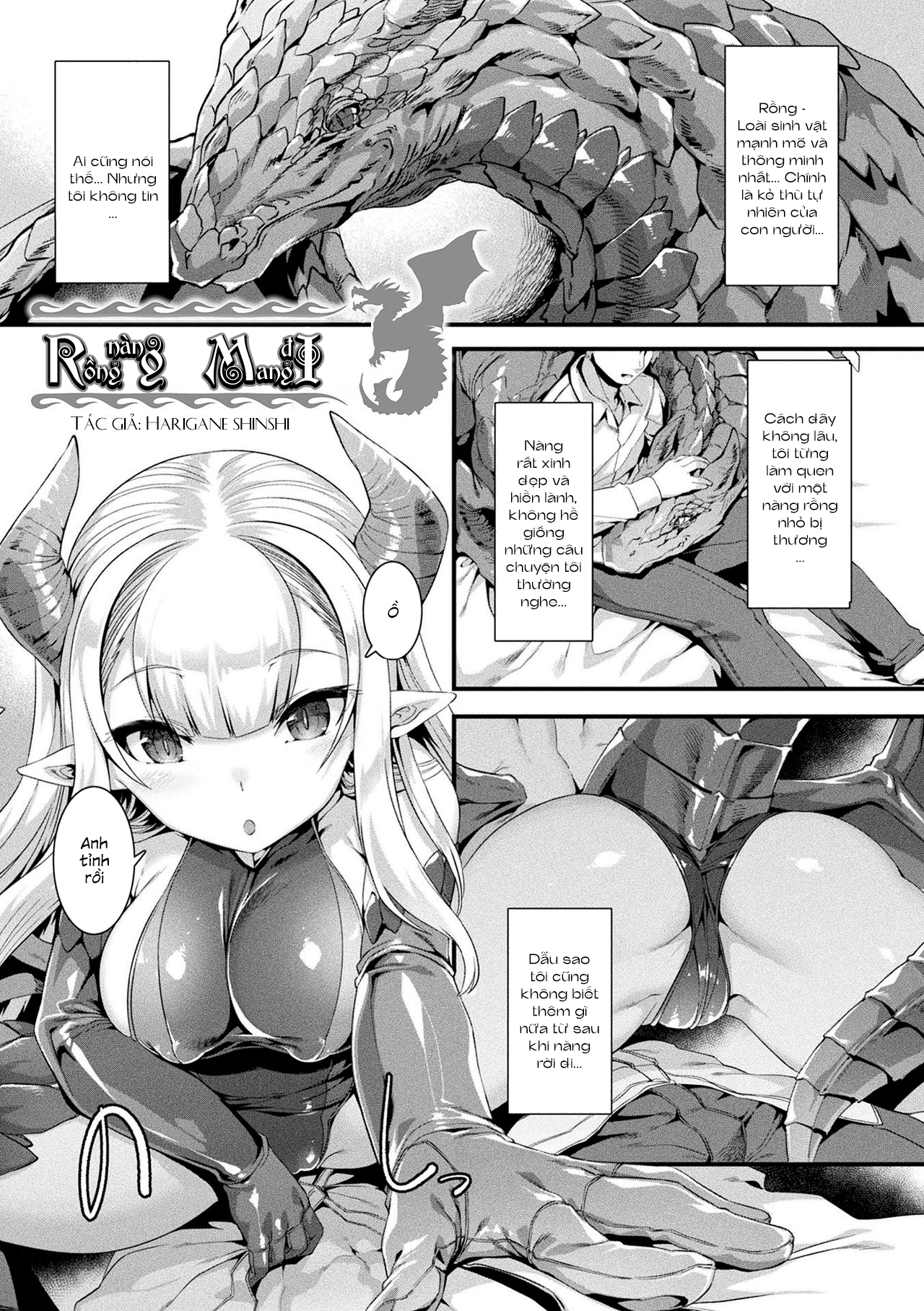 Đọc truyện hentai Nàng rồng mang đi - Oneshot
