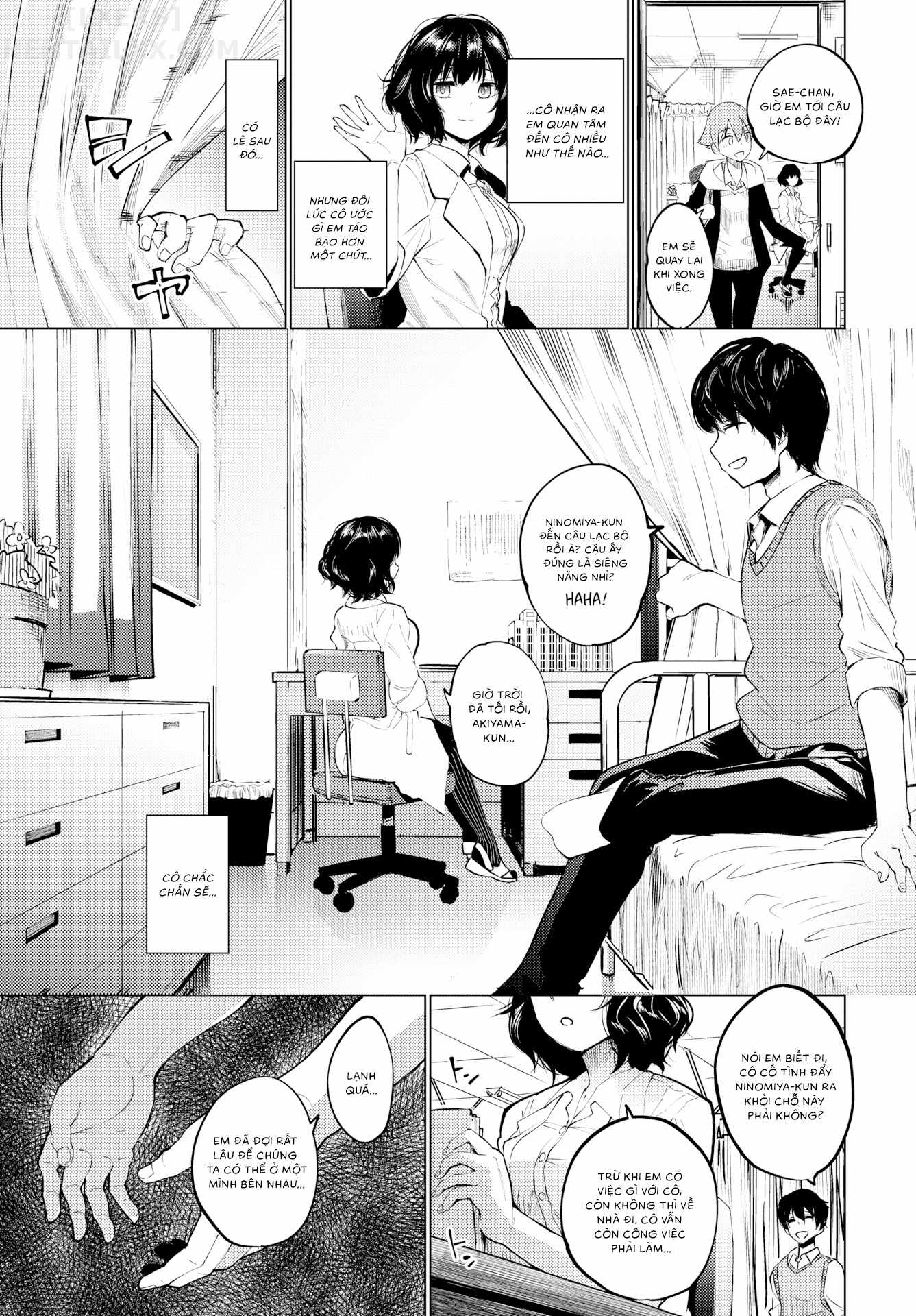 Đọc truyện hentai Behind the Curtain - Chap 1