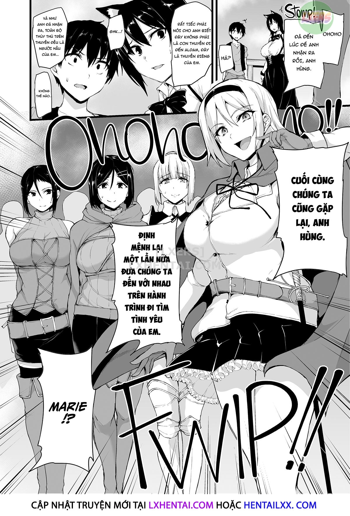 Đọc truyện hentai Tales of a Harem in Another World - Chap 6 - Overloaded! Orgies on the High Seas!