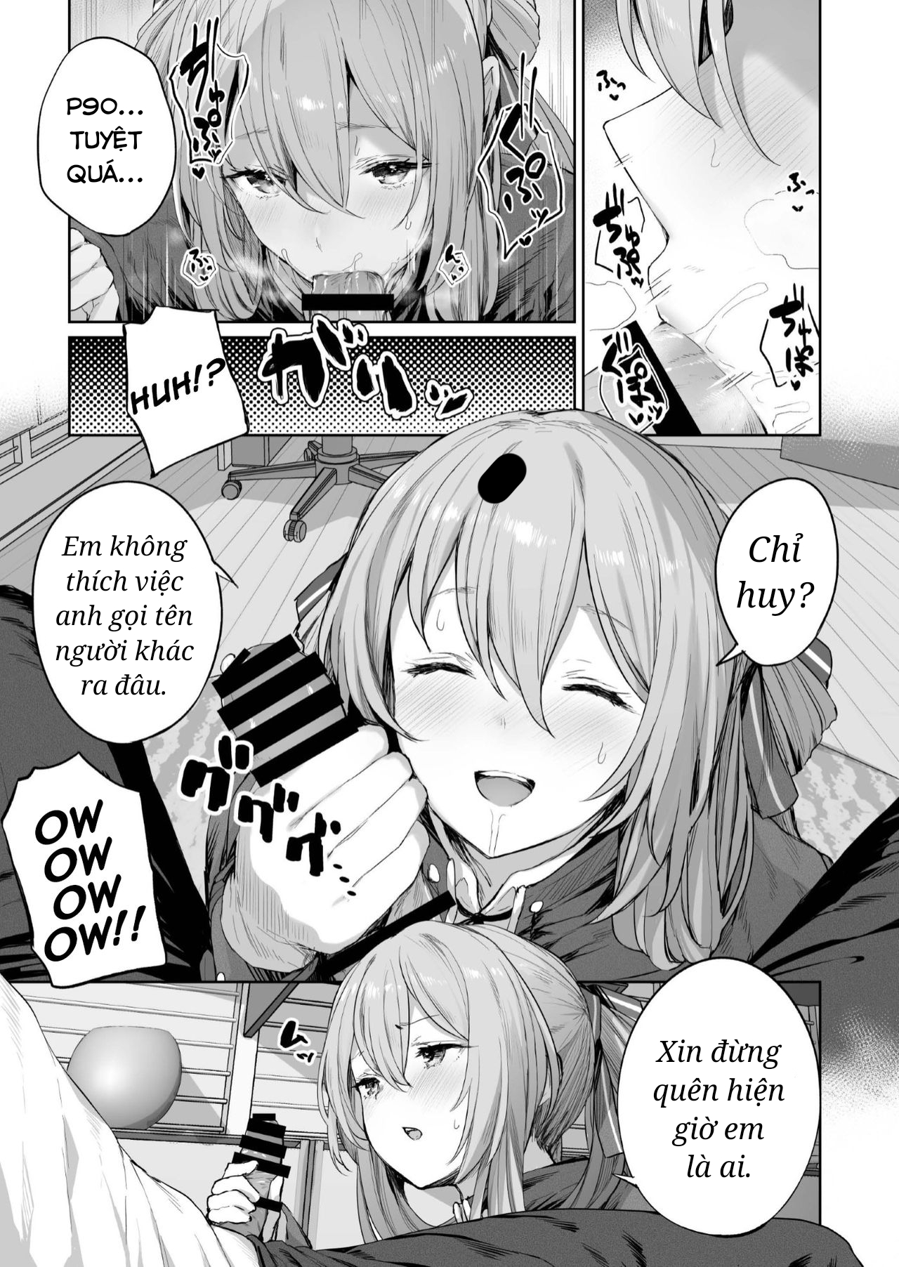 Đọc truyện hentai Yuiitsu Muni no Mono nan Dakara (Girls' Frontline) - Oneshot