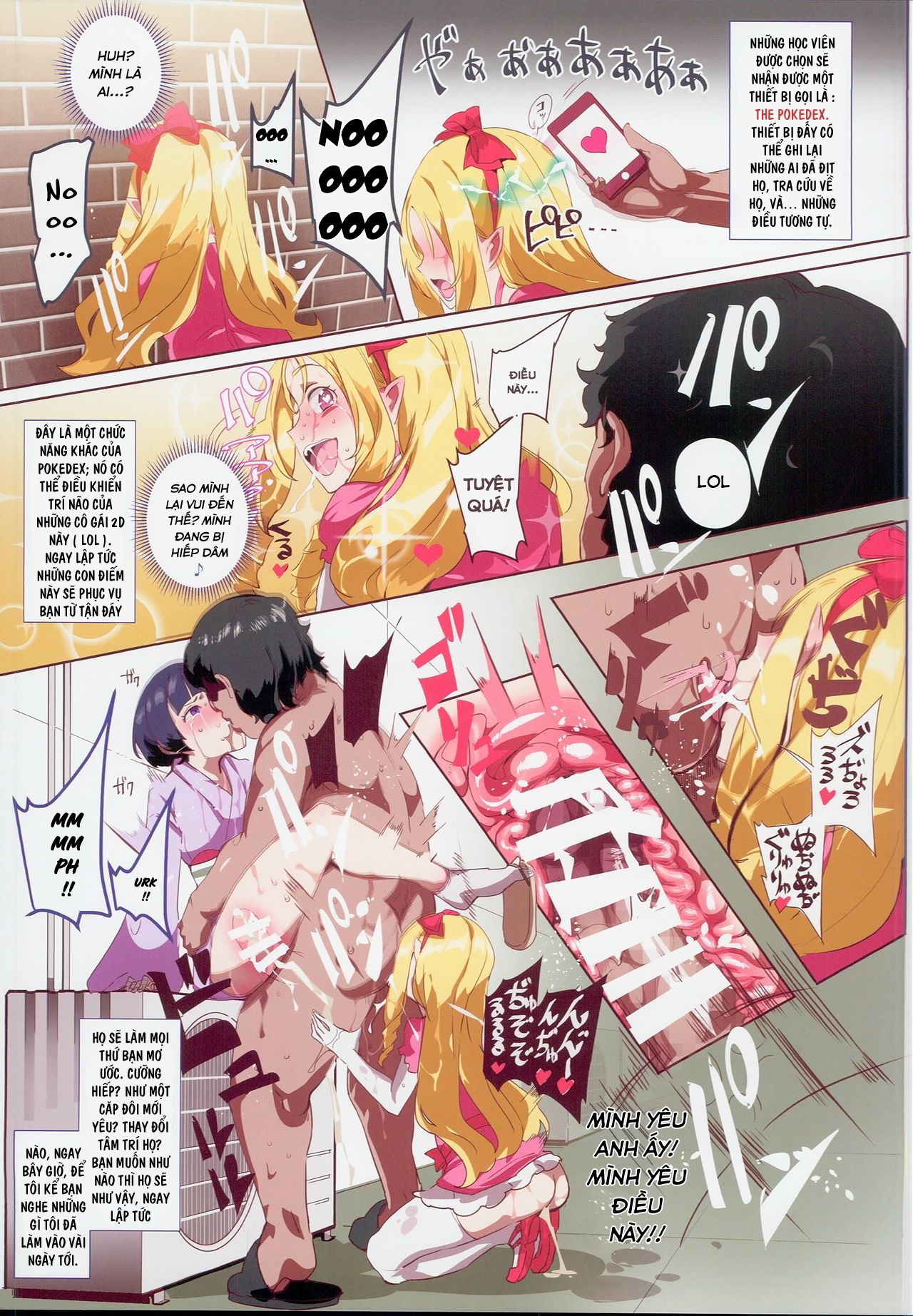 Đọc truyện hentai Tôi Sẽ Địt Hết Waifu Của Các Bạn - Oneshot (Full màu)