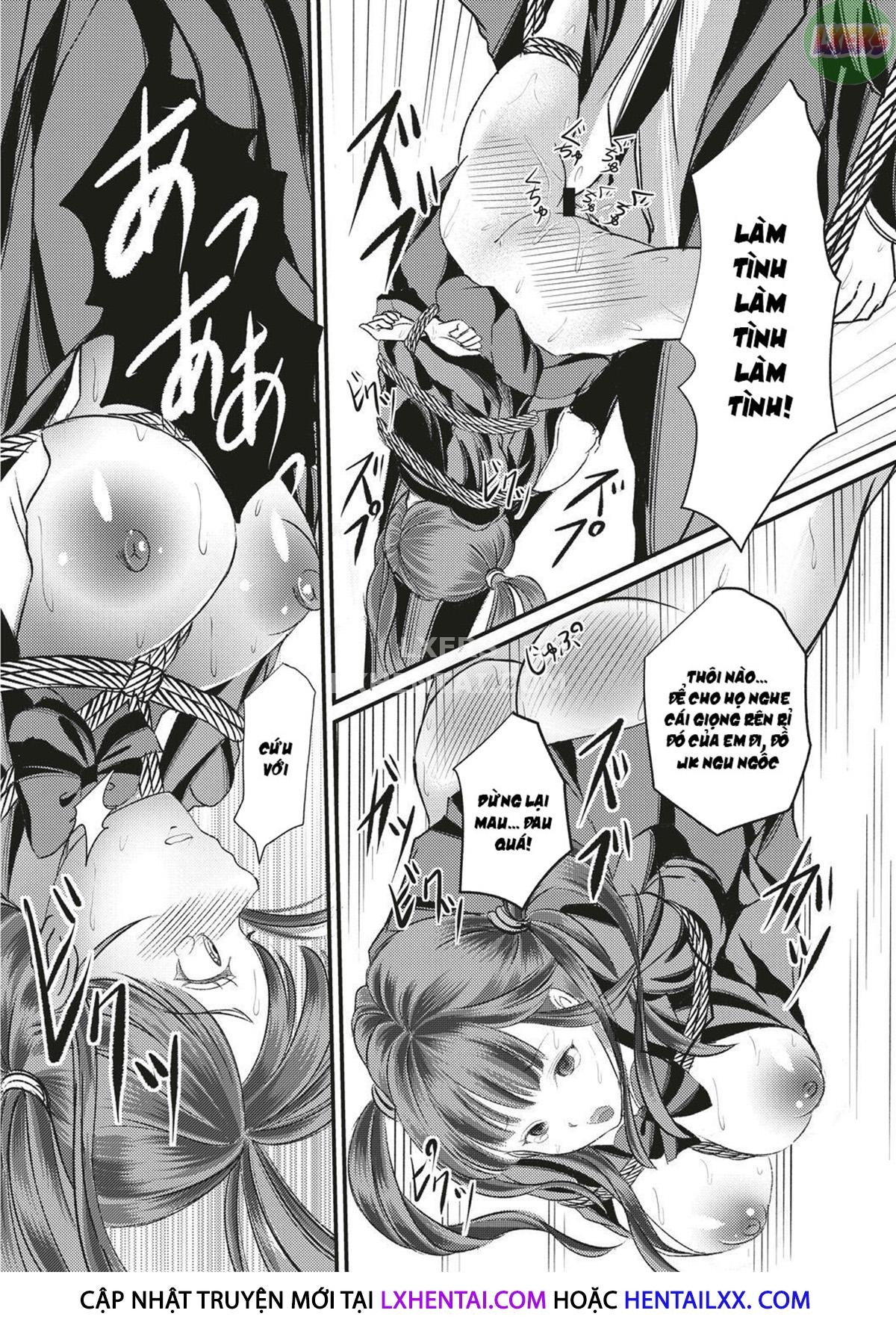 Đọc truyện hentai Kinbaku Seidorei Choukyou Gakuen - Chap 1