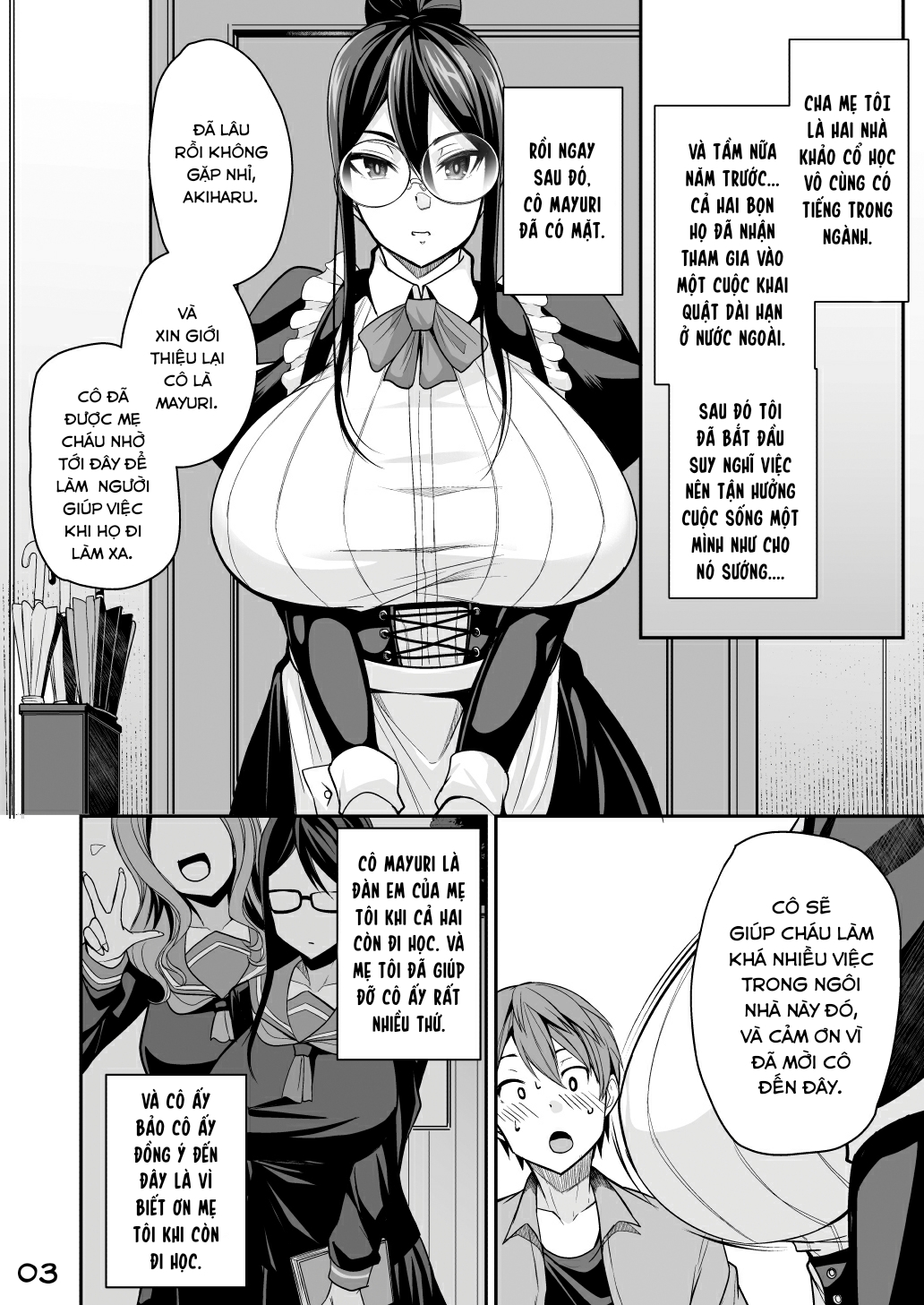 Đọc truyện hentai Cô Hầu Gái Succubus Cực Thicc - Chap 1 Bánh Mỳ