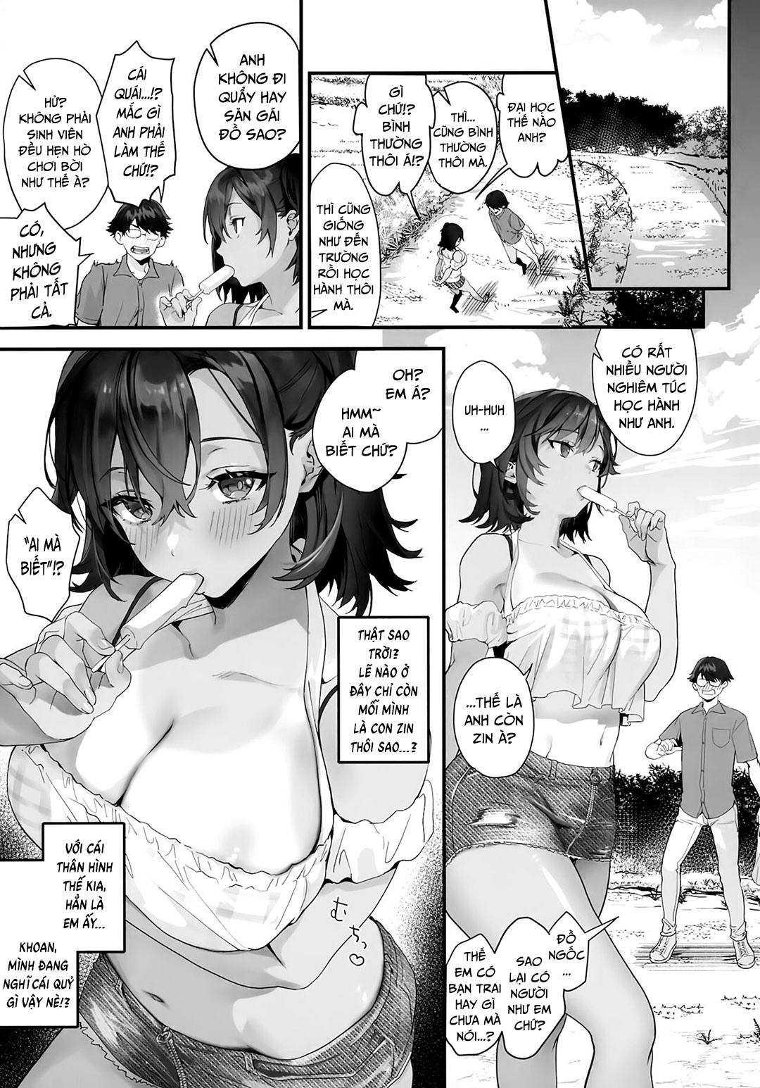 Đọc truyện hentai Anh biết em không còn nhỏ nữa mà? - Oneshot