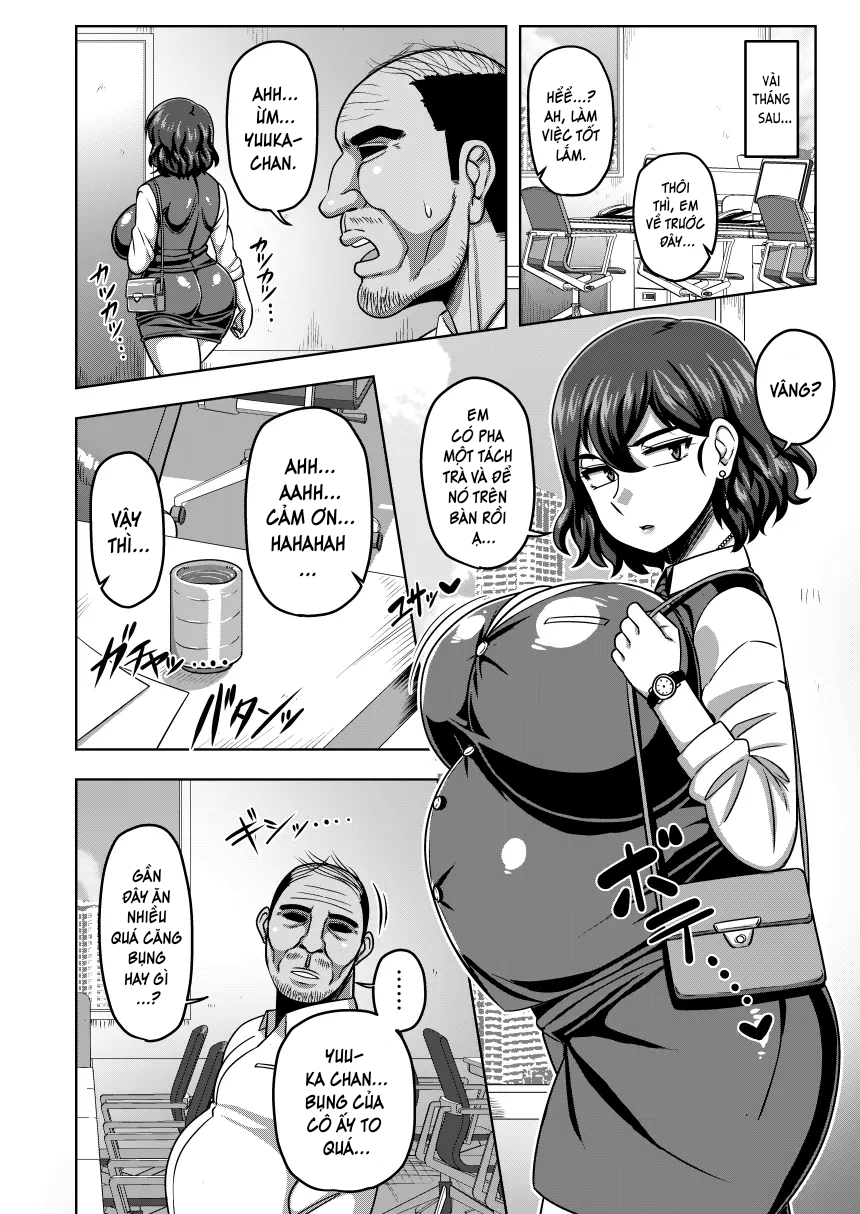 Đọc truyện hentai Gái văn phòng Kazami Yuuka bị kẹt ở ngoài nhờ cửa khoá tự động lúc khoả thân - Oneshot