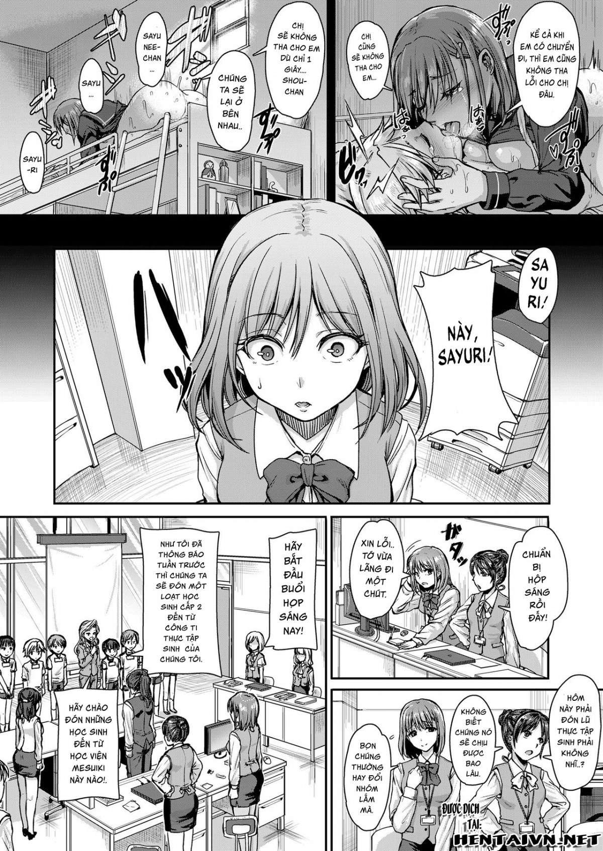 Đọc truyện hentai Mesuikiga Gimuzukeraretayasashii Shakai Zenpen - Chap 1