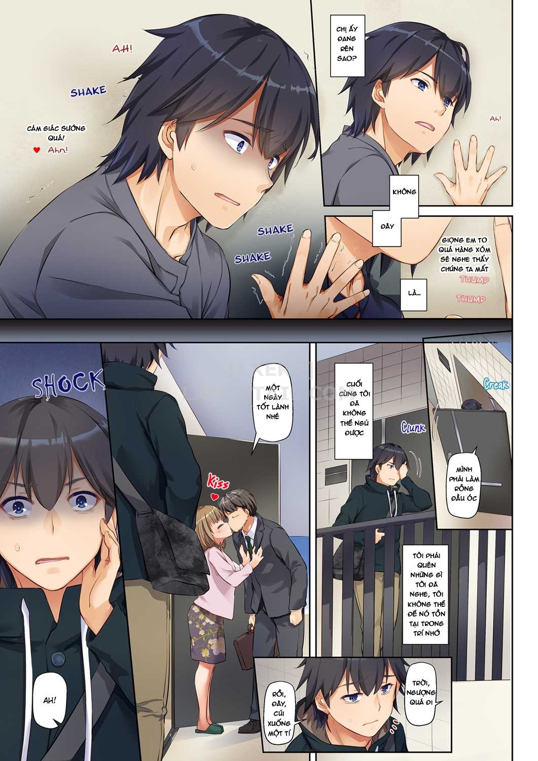 Đọc truyện hentai Hitozuma Osananajimi to Hitonatsu no Dekigoto - Chap 1