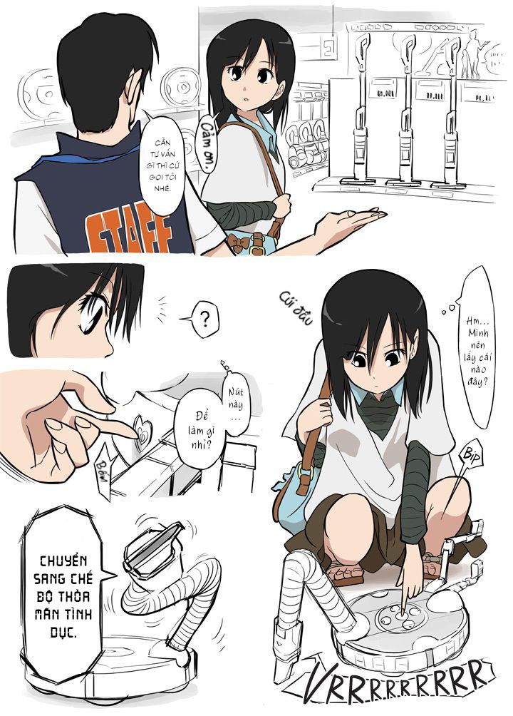 Đọc truyện hentai Bị sàm sỡ bởi một chiếc máy hút bụi - Chap 1