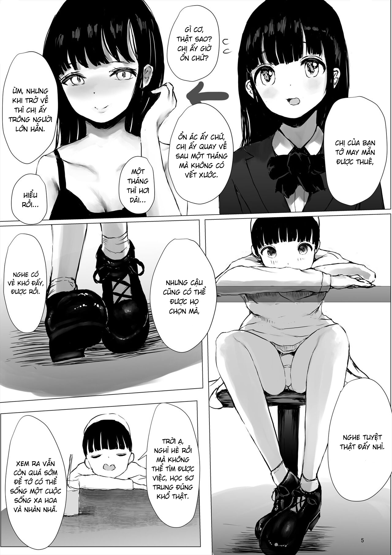 Đọc truyện hentai Thử thách một tháng sống trong căn phòng toàn cặc - Chap 1.1