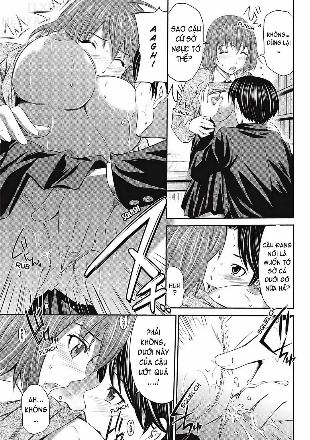 Đọc truyện hentai Peachy Triangle - Chap 4