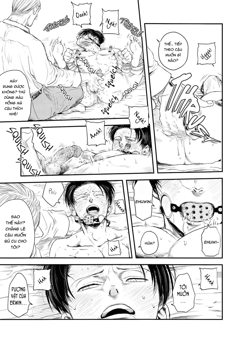 Đọc truyện hentai Bí mật của Levi. - Oneshot